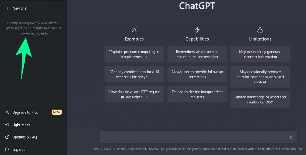 ChatGPT Bug Exposes Conversation History Titles