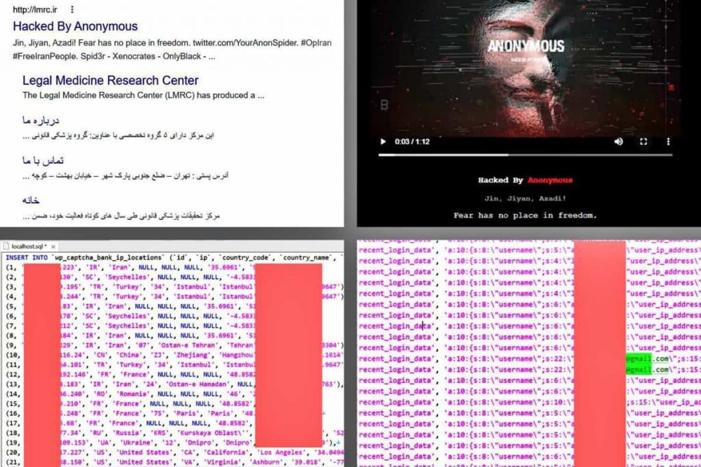 OpIran - Anonymous Hits Iranian State Sites, Hacks Over 300 CCTV Camera