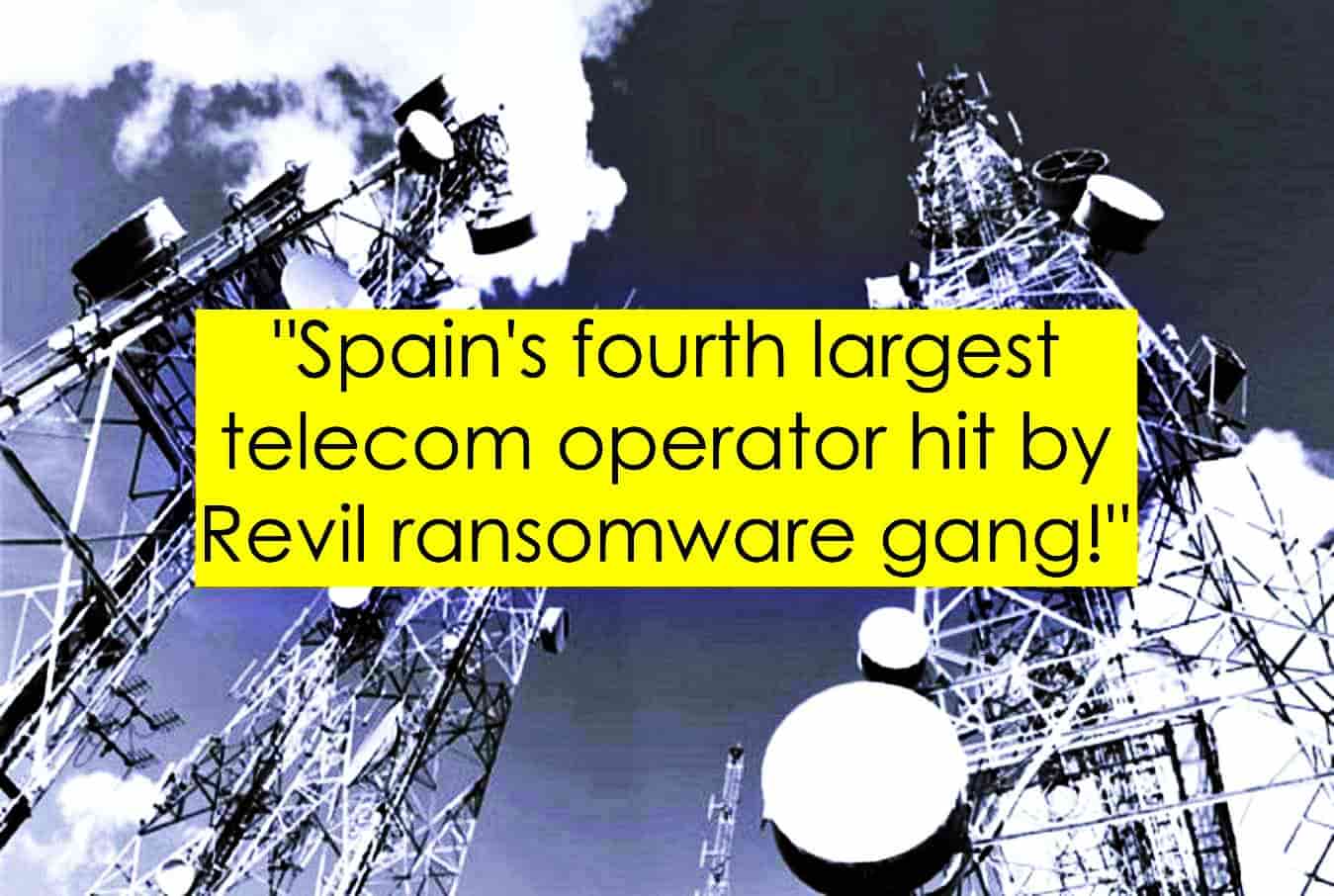Spanish telecom giant MasMovil hit by Revil ransomware gang